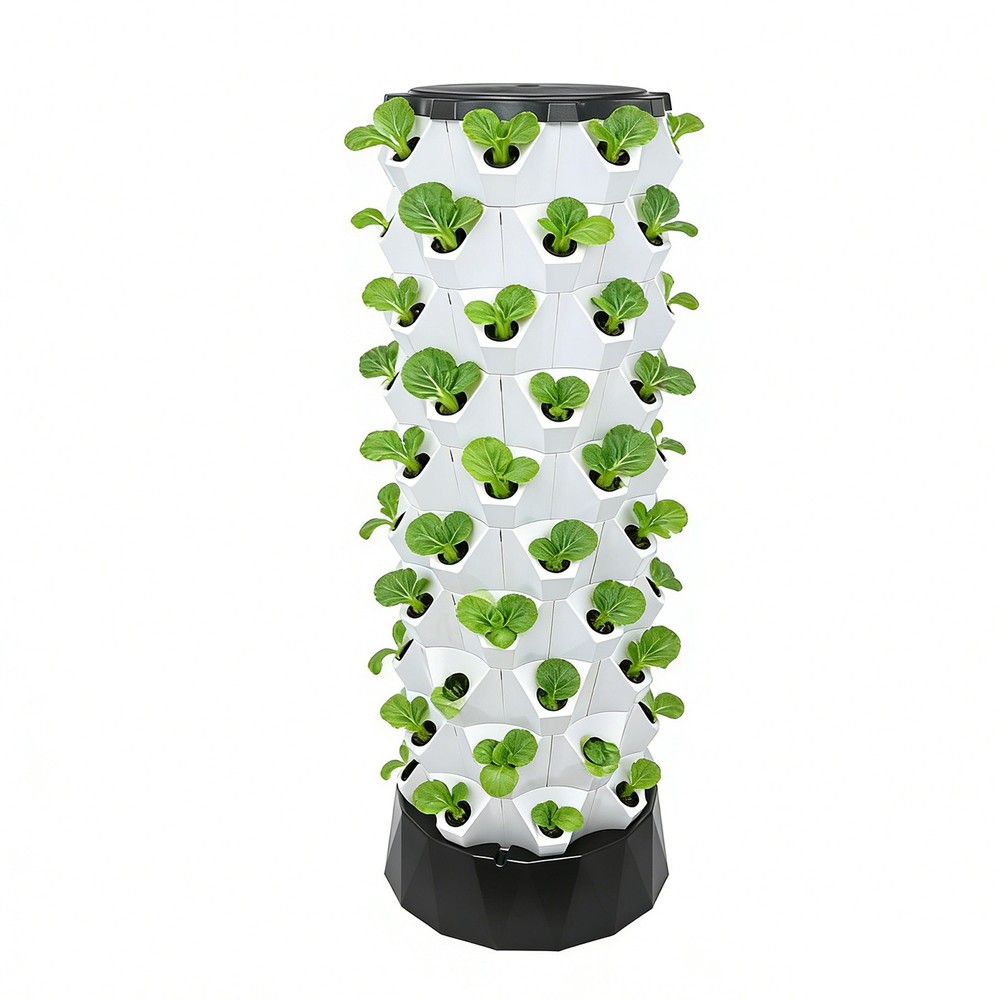 80 Pots Hydroponics Tower Set, Hydroponic Growing Kit, Hydroponic Growing Tower
