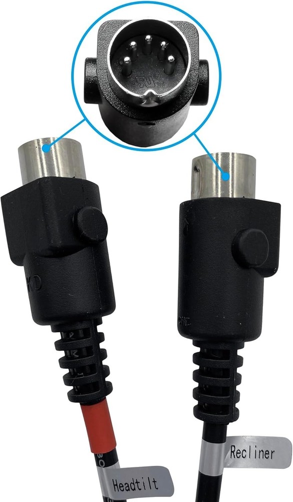 Kaidi KDH166-003 Recliner Switch 4 Button 5 Pin USB Hand Control