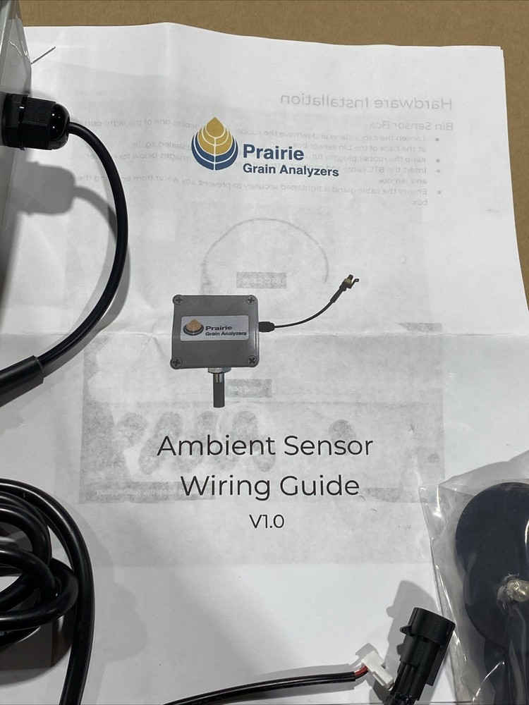 Prairie grain analyzer Ambient sensor New