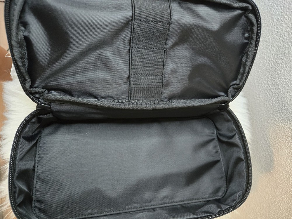 Artis Makeup Bag Large Black/clear Ret $40