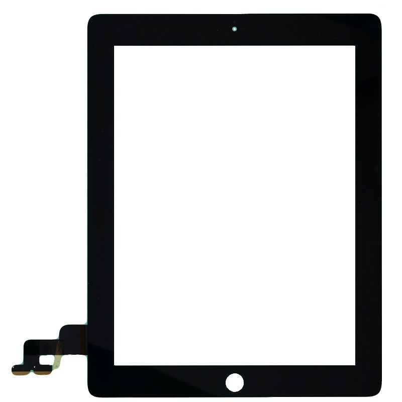 Digitizer for Apple iPad 2 Black Front Glass Touch Screen Window Panel Repair