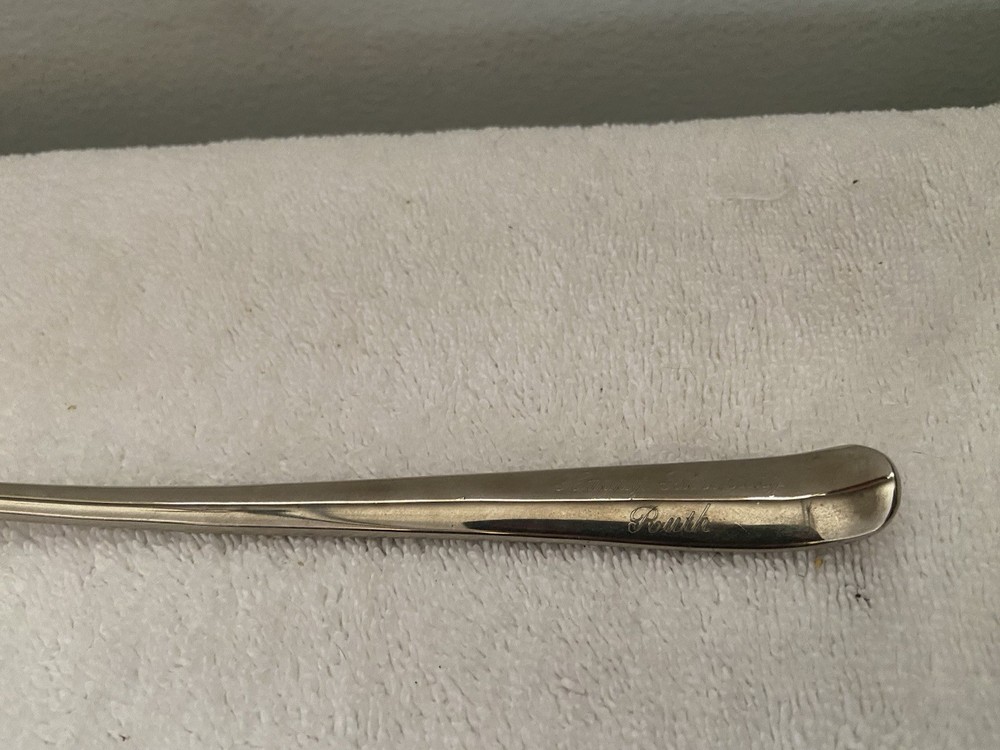 Vintage silver-plated candle snuffer nice condition