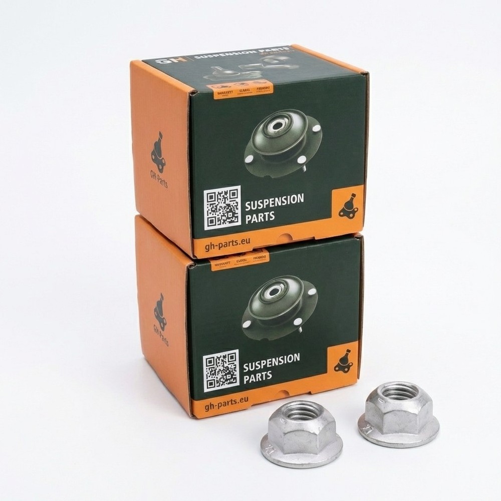2x Strut Support Bearing Nut Front Right=Left GH-392599