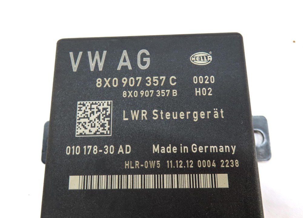 2013 AUDI Q7 (4L) HEADLIGHT HEAD LIGHT LAMP RANGE CONTROL MODULE 8X0907357C