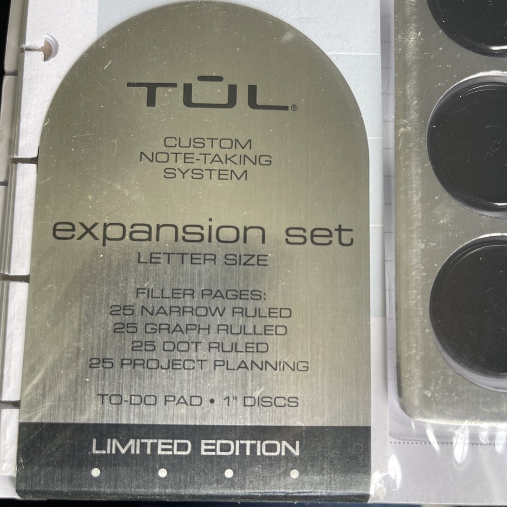 TUL Custom Note-Taking System Letter Size Expansion Set 4295635