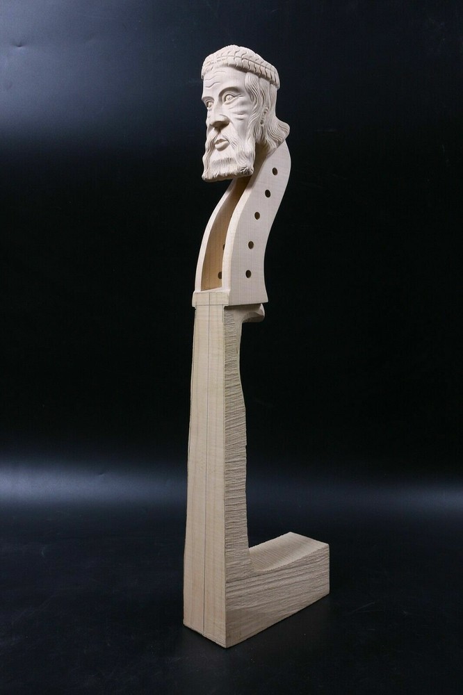 5string Advanced Hand-Carving 4/4 Cello neck Maple wood Cello Accessories