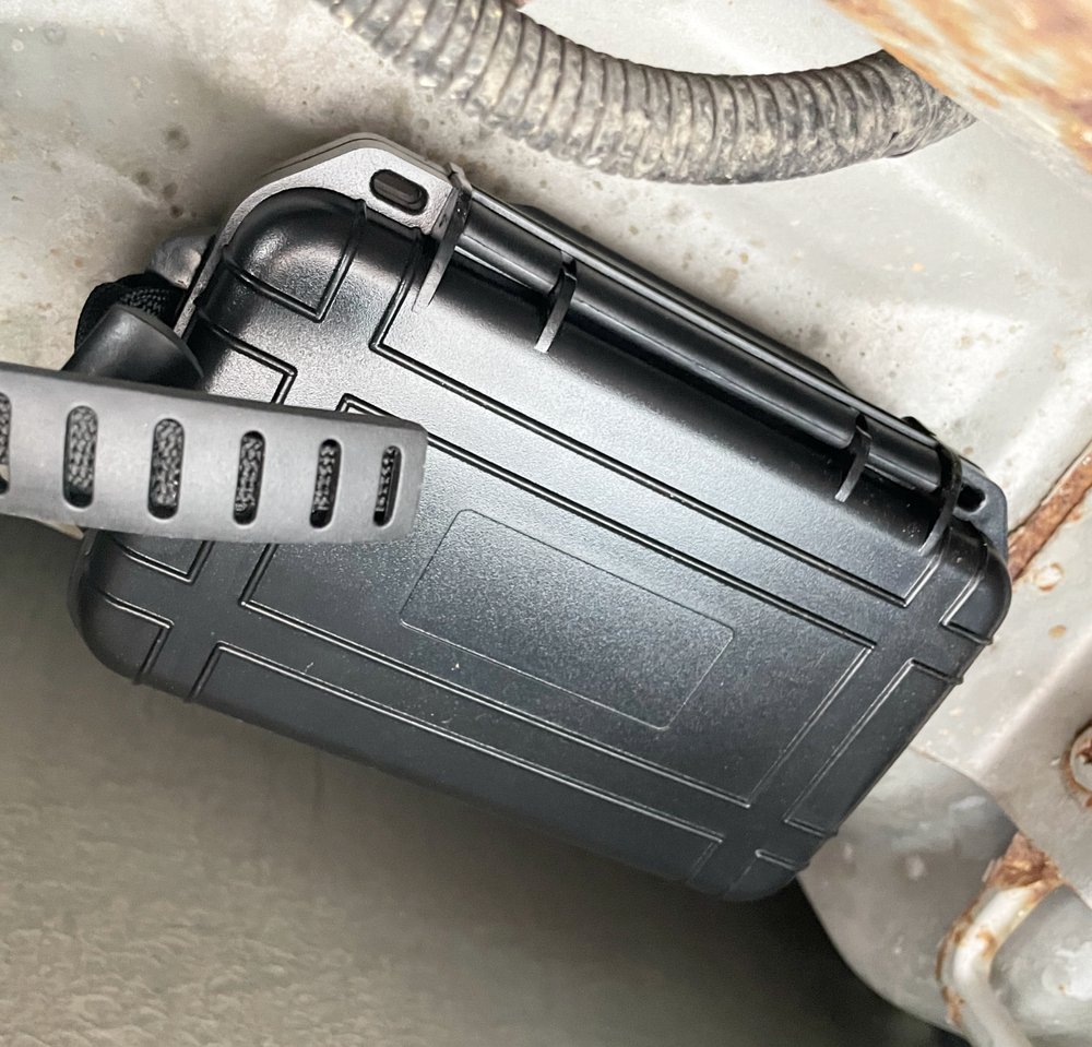 Magnetic Under Car Compartment - Slim Secret Stash Box 164lbs Pull Force