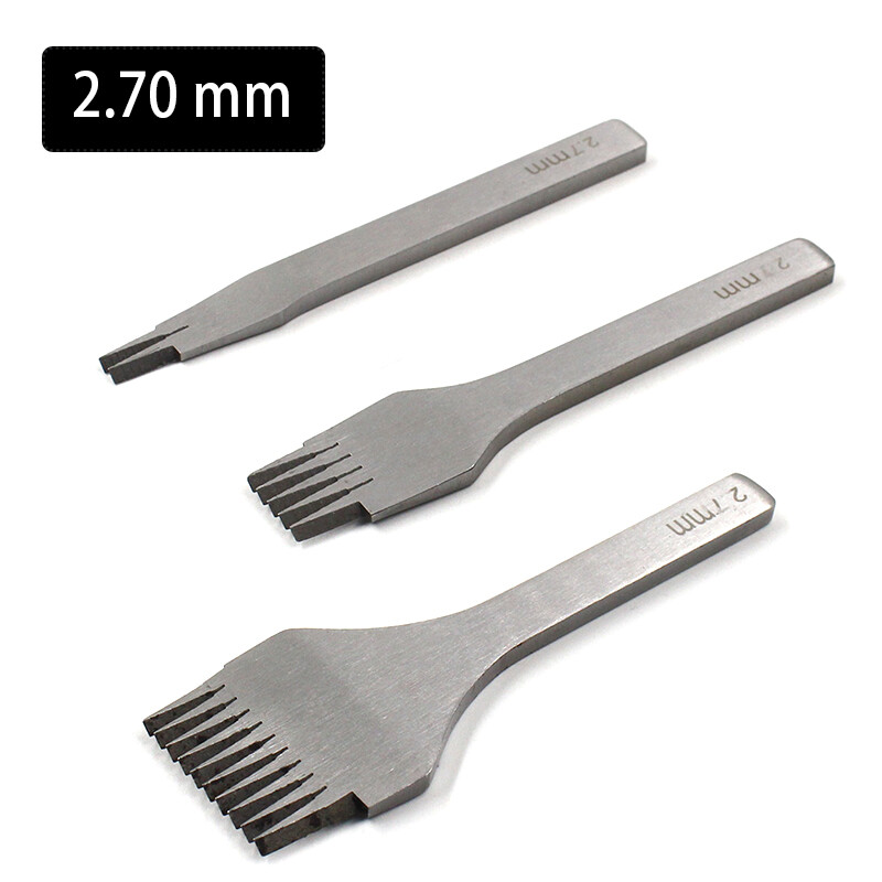 Leather Craft Stitching Punch Tool Set DIY Hole Punches Tools Chisel