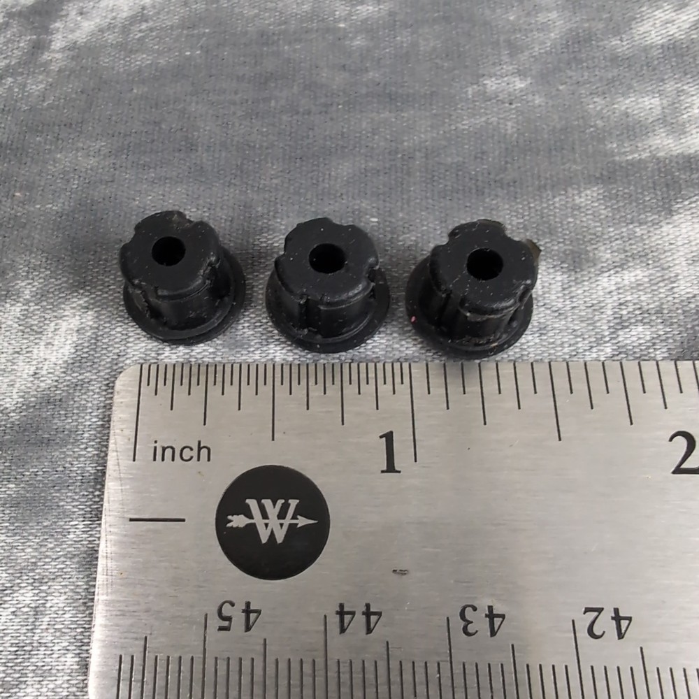3 Replacement Capresso Espresso Machine Model 304 Rubber Feet