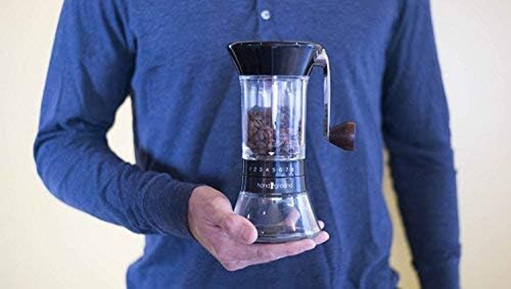 Handground Precision Manual Coffee Grinder with Ceramic Burr Mill