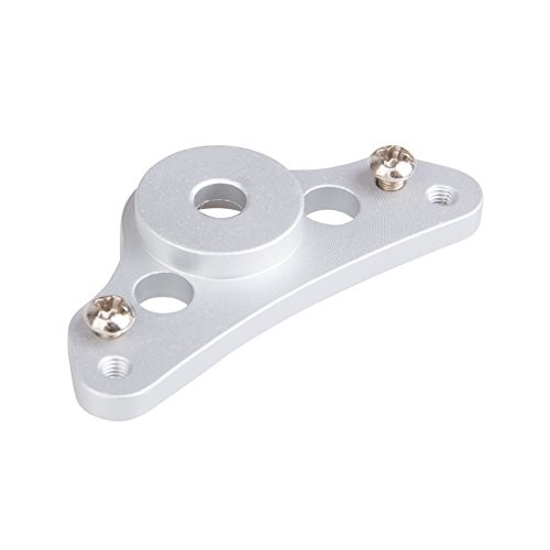 Hour Meter Bracket – Silver Anodized 6061‑T6 CNC Mounting Plate for Hour Meter