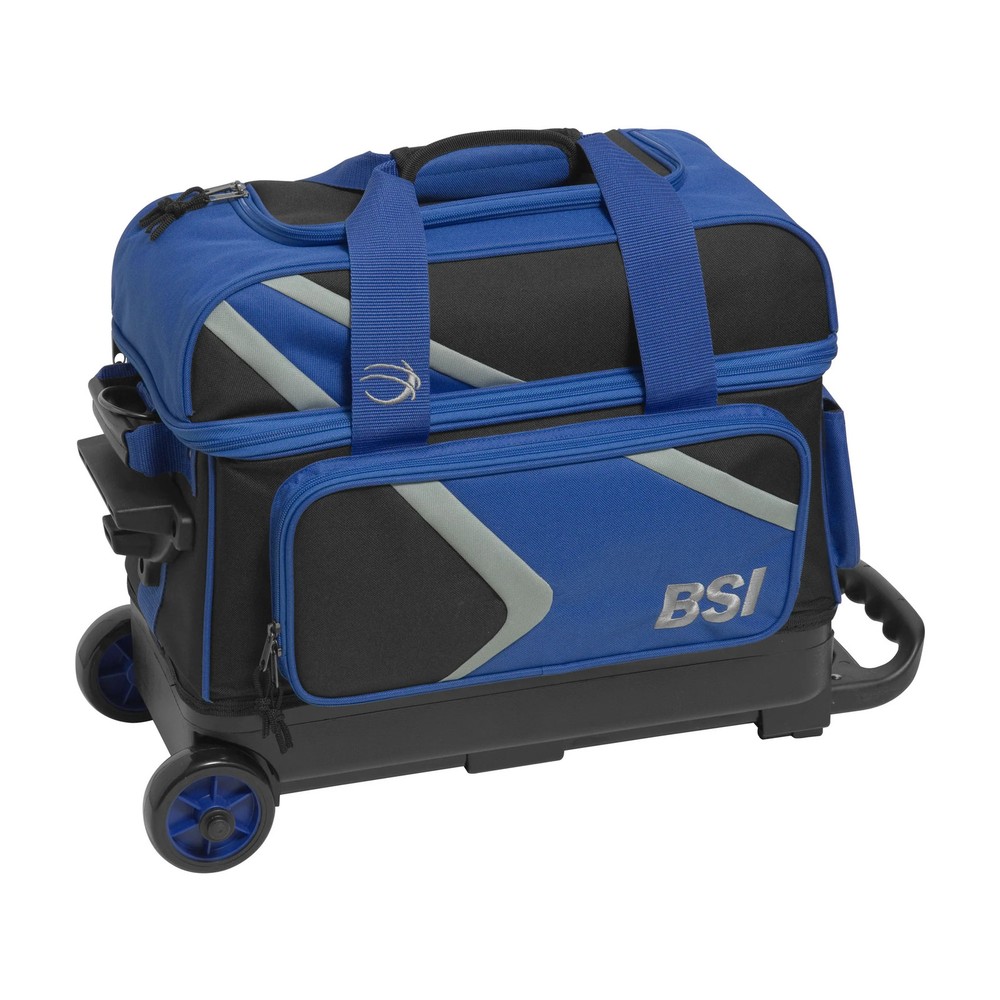 BSI Dash Double Roller Bowling Bag, Smooth-Rolling League Carry