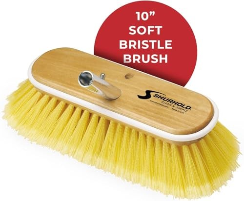 Classic 10" Deck Brush Soft Yellow Deck Brush Soft