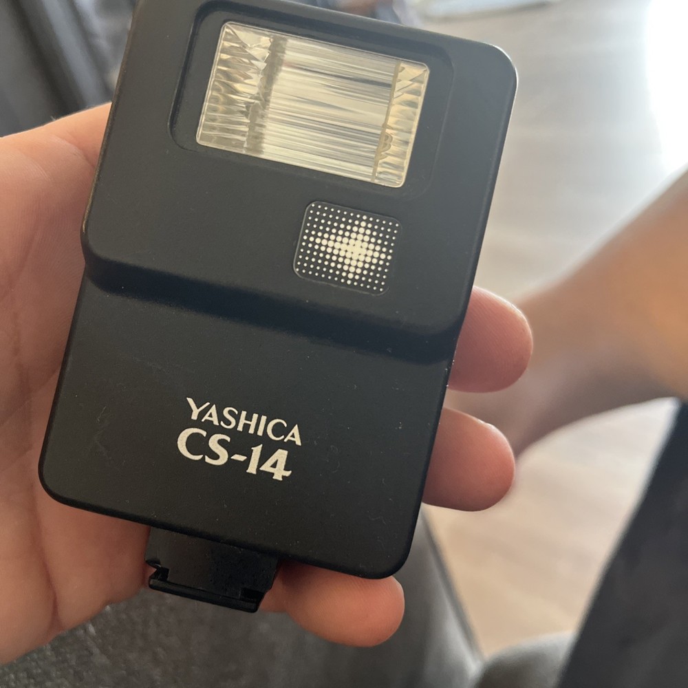 Yashica Cs-14 Vintage Shoe Mount Flash - Working