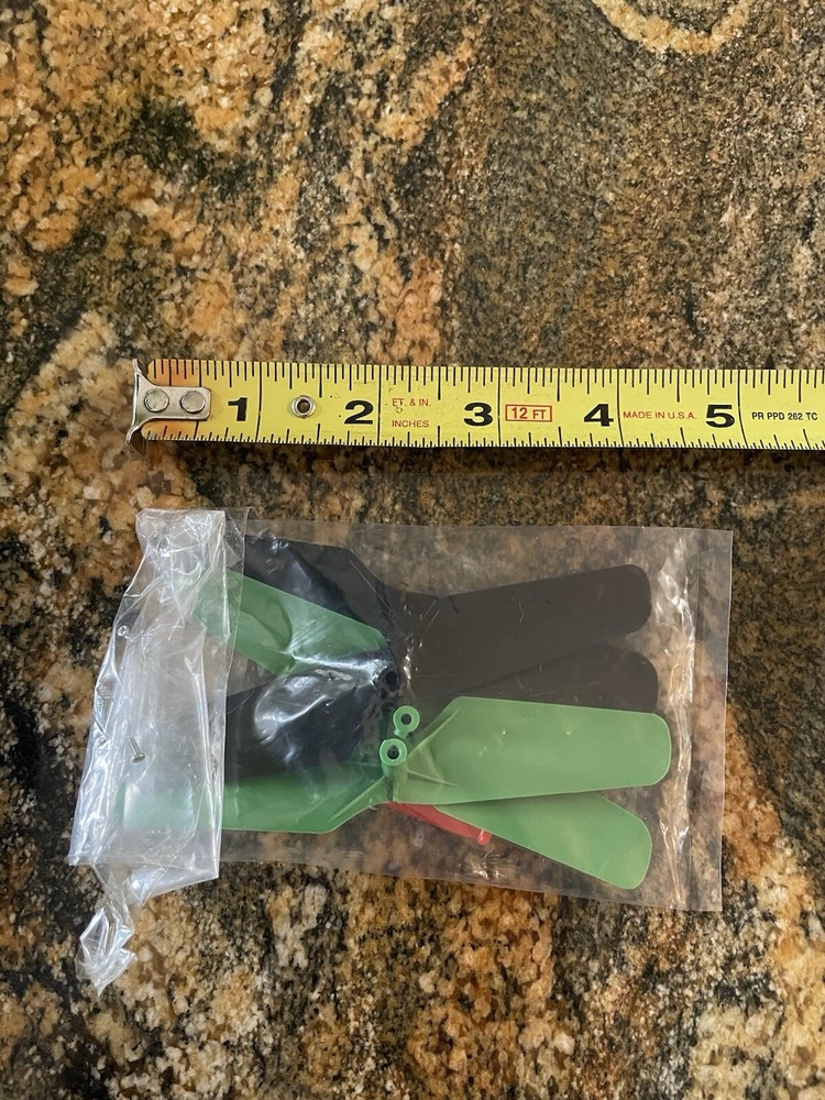 4 Tiny Replacement R/C Helicopter Spin Blades