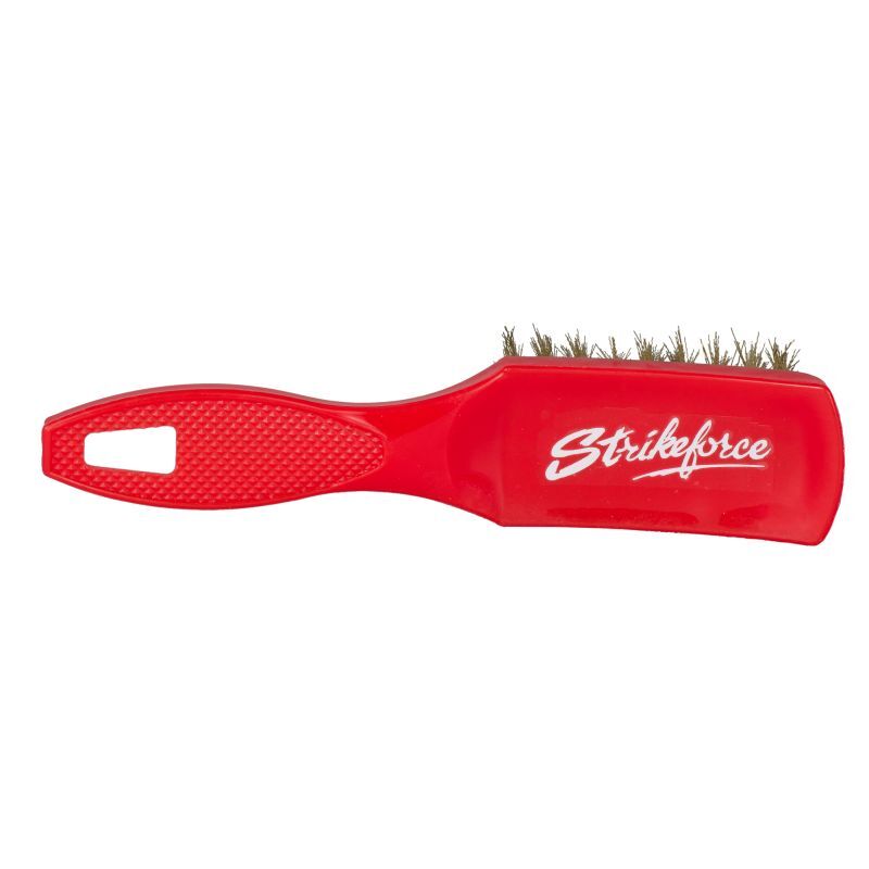 KR Strikeforce Brass Bowling Shoe Brush Red