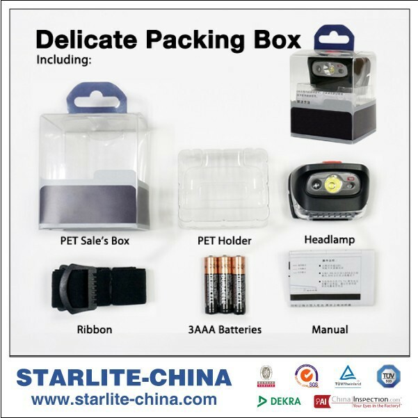 STARLITE 200 lumens survival abs led forehead light