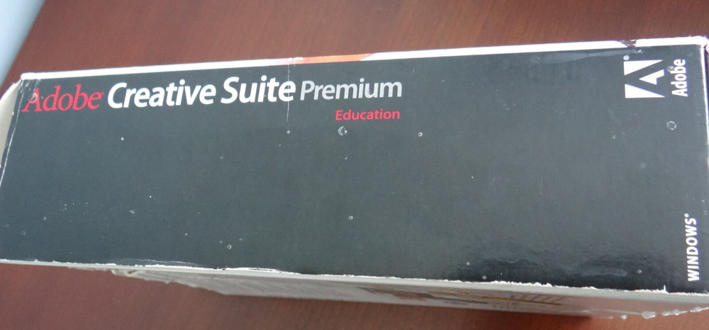 Adobe Creative Suite Premium Education For Windows w/ Serial Numbers 2004