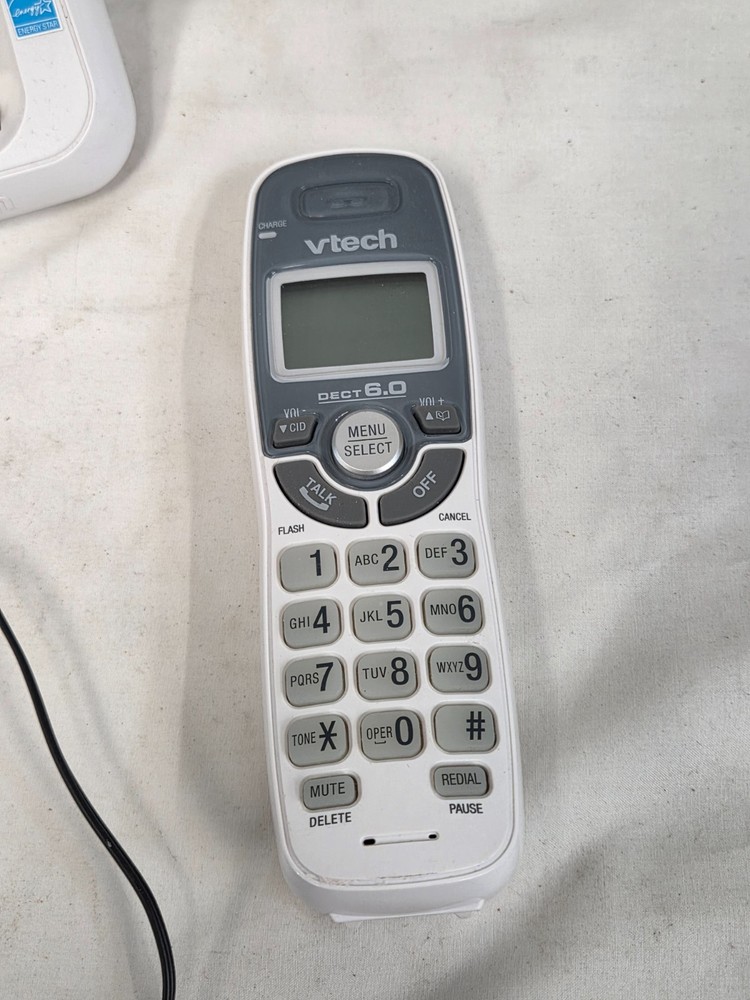 Vtech CS6114 DECT 6.0 1 Handset Cordless Telephone