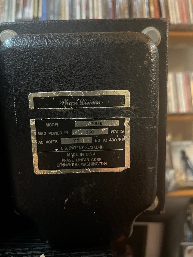 Phase Linear 700B Recapped PCB