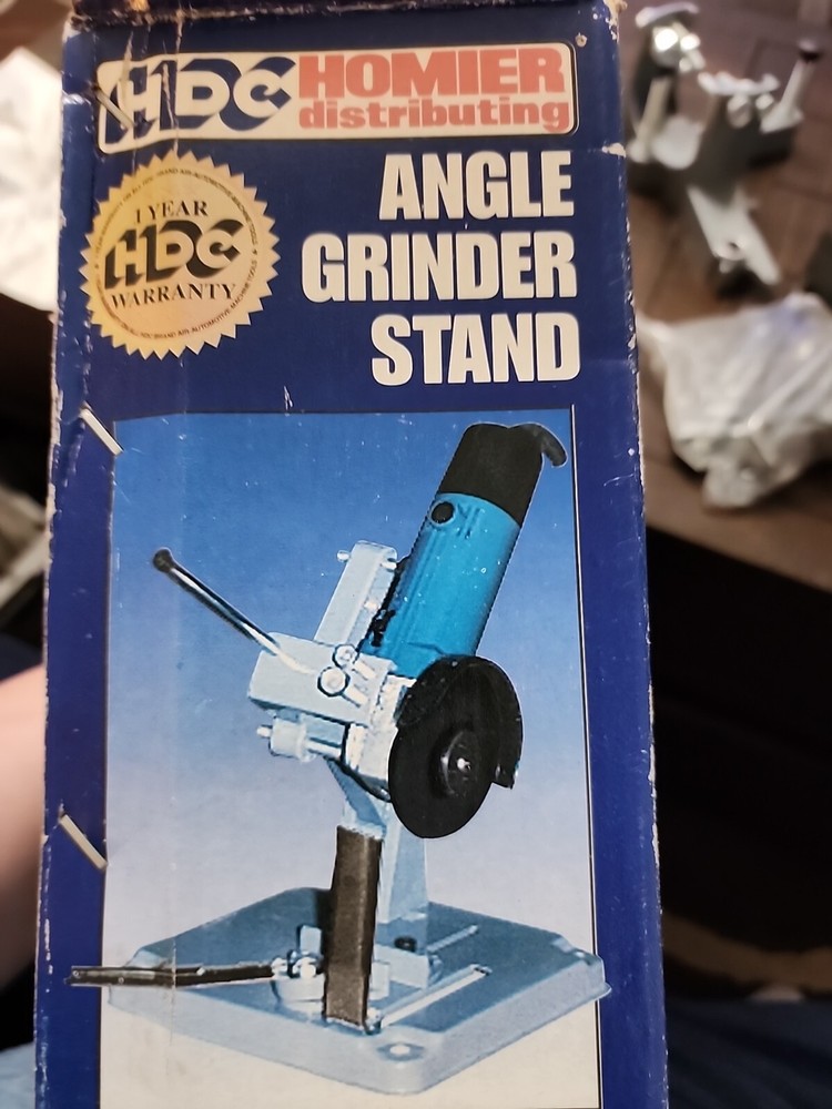 HDC Angle Grinder Stand Grinder Holder, Homier Distributing, New Open Box