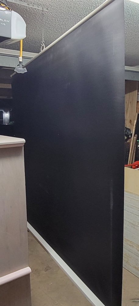 PANOVIEW Projection Screen Pull Down Manual White 91" Diagonal 87" Long