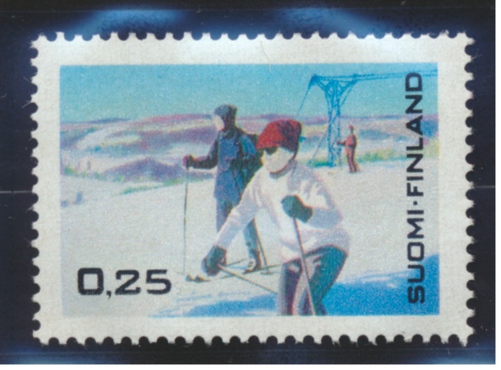 Finland Stamp Scott #455, Mint Hinged