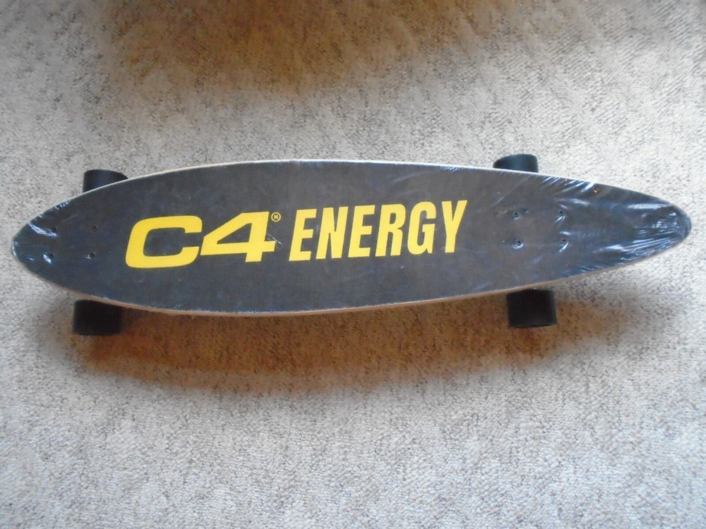 C4 Energy Drink Longboard Skateboard