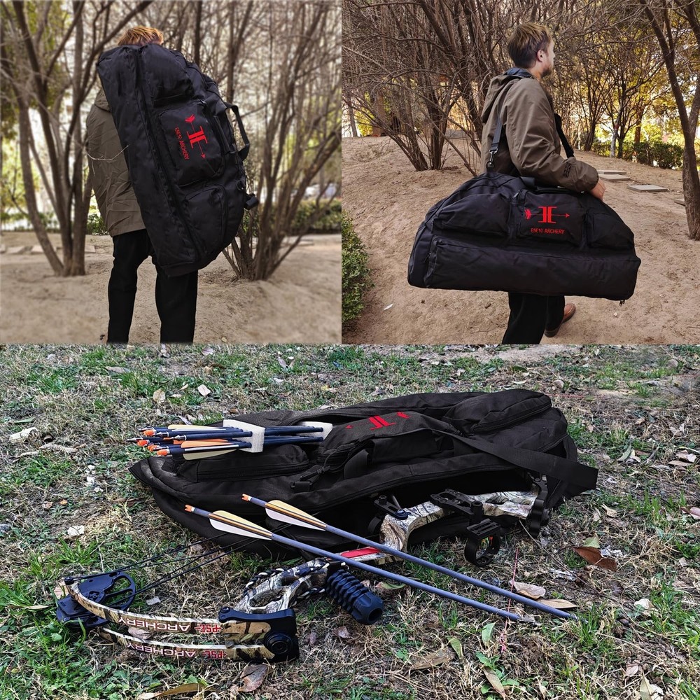 Compound Bow Case - Waterproof Lightweight Soft Padded Bow Case, 3 Multipurpose