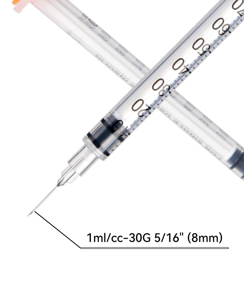 Disposable Syringe, Individual Wrapped, 30PACK