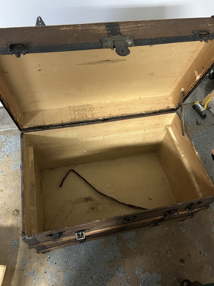 Antique Steamer Trunk