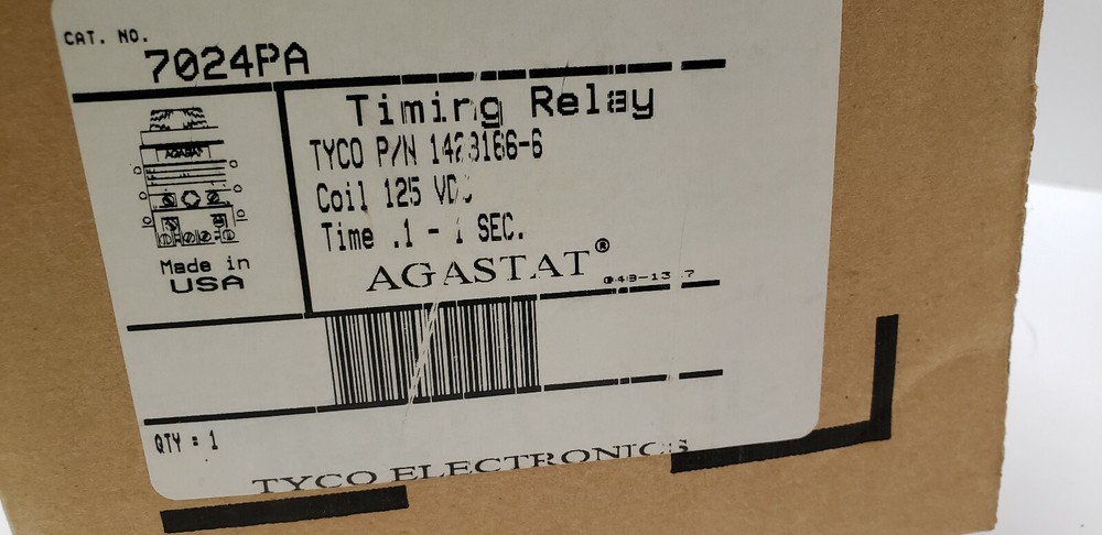 AGASTAT 7024PA Time Delay Relay