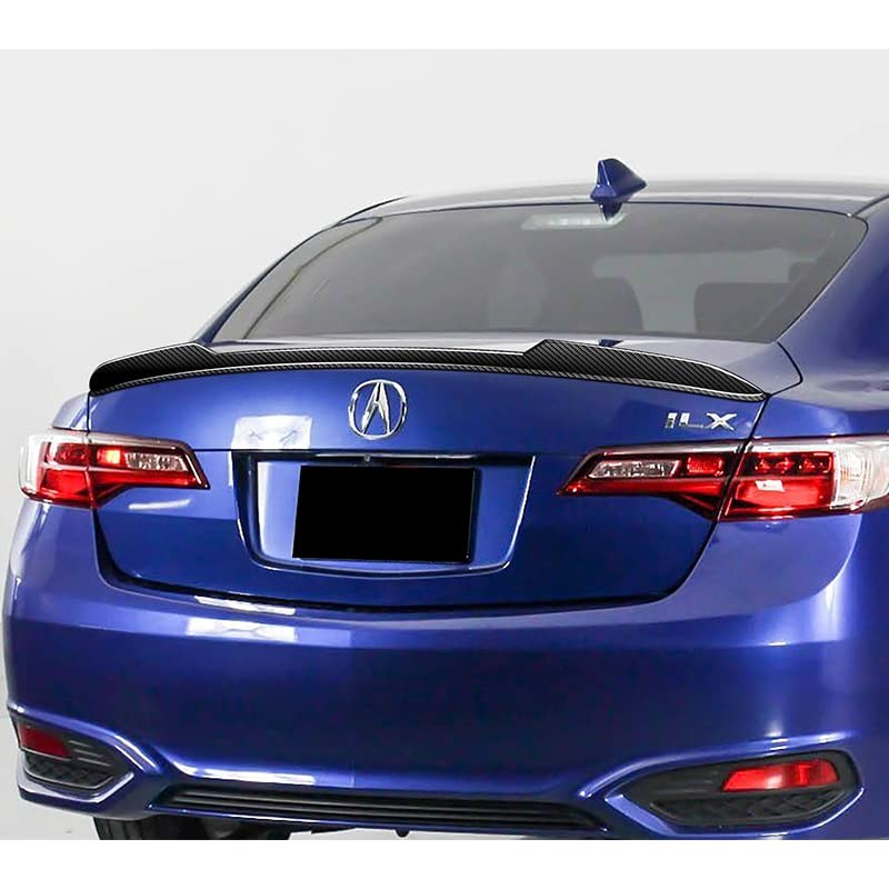 碳纤维后备箱锅炉翼适用于 2013 - 2018 ILX Sedan V 型