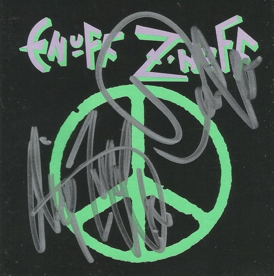 Enuff Z'nuff Autographed Self-Titled CD (Signed By 2)