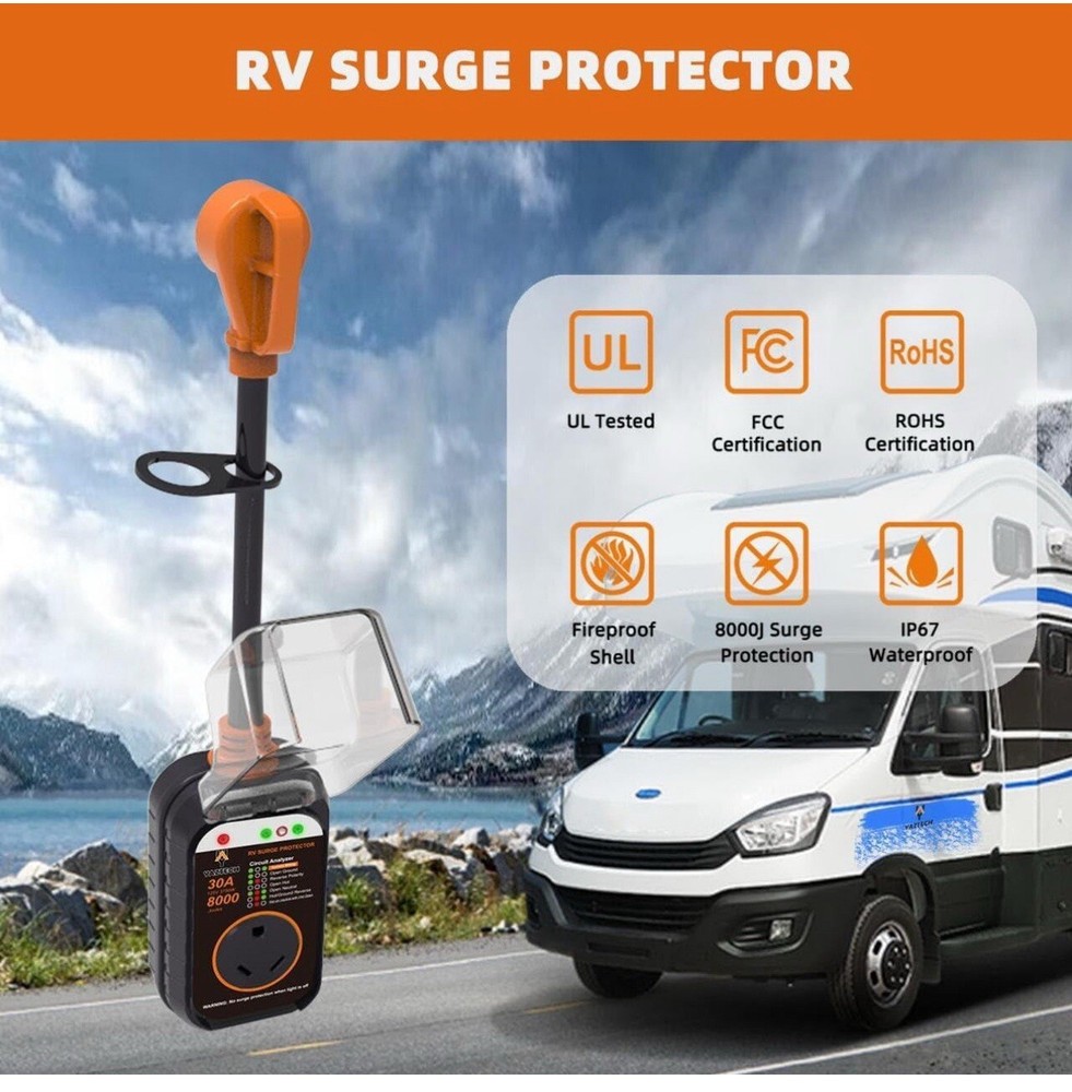 30 Amp RV Surge Protector
