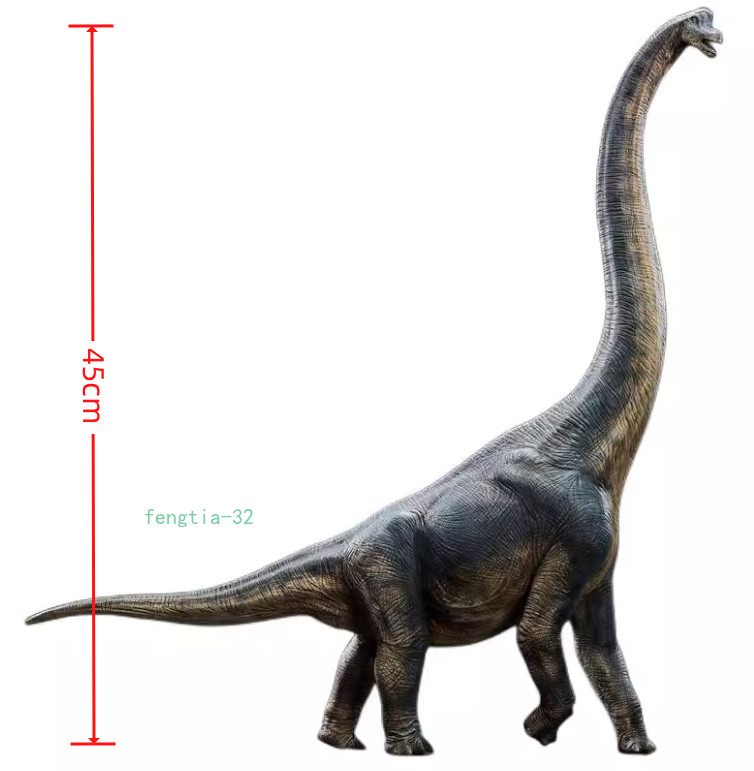 New 1/35 Brachiosaurus Long-neck Dinosaur Model Statue Collection Display Huge