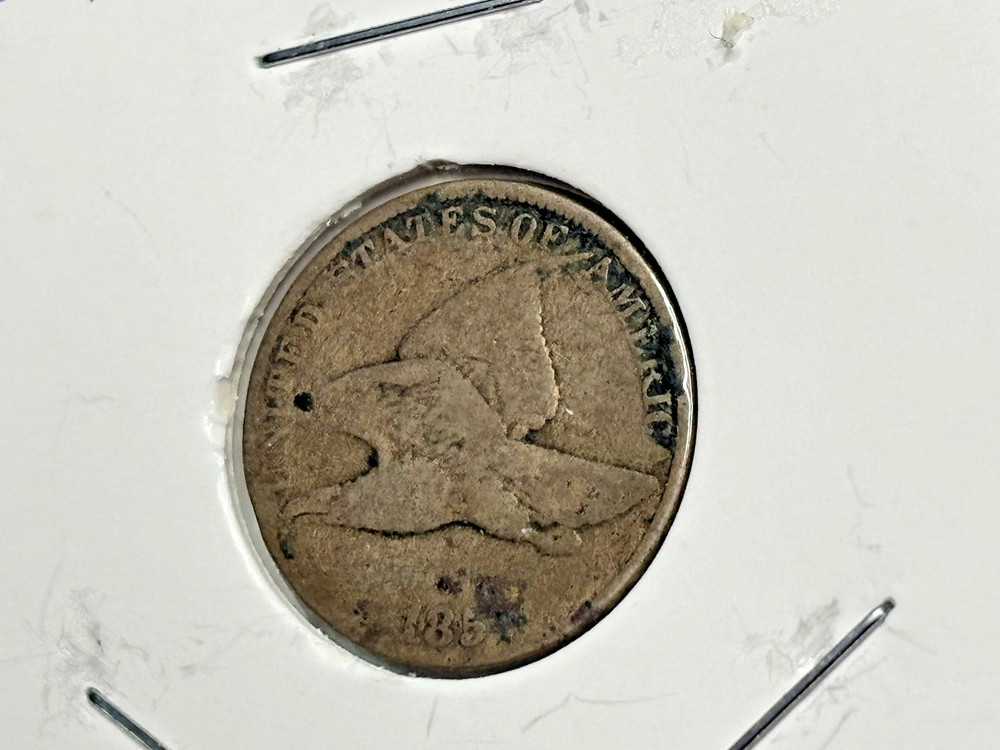 1857 Flying Eagle Cent - 1st Year Small Cent - Better Grade