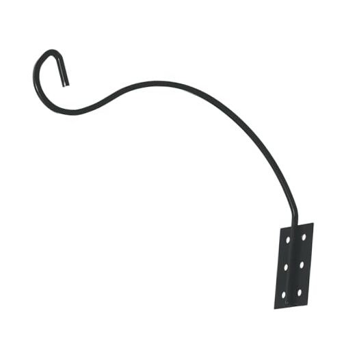 Woodstock Wind Chimes Outdoor Hanging Bracket,Windchime Hanger Black Iron