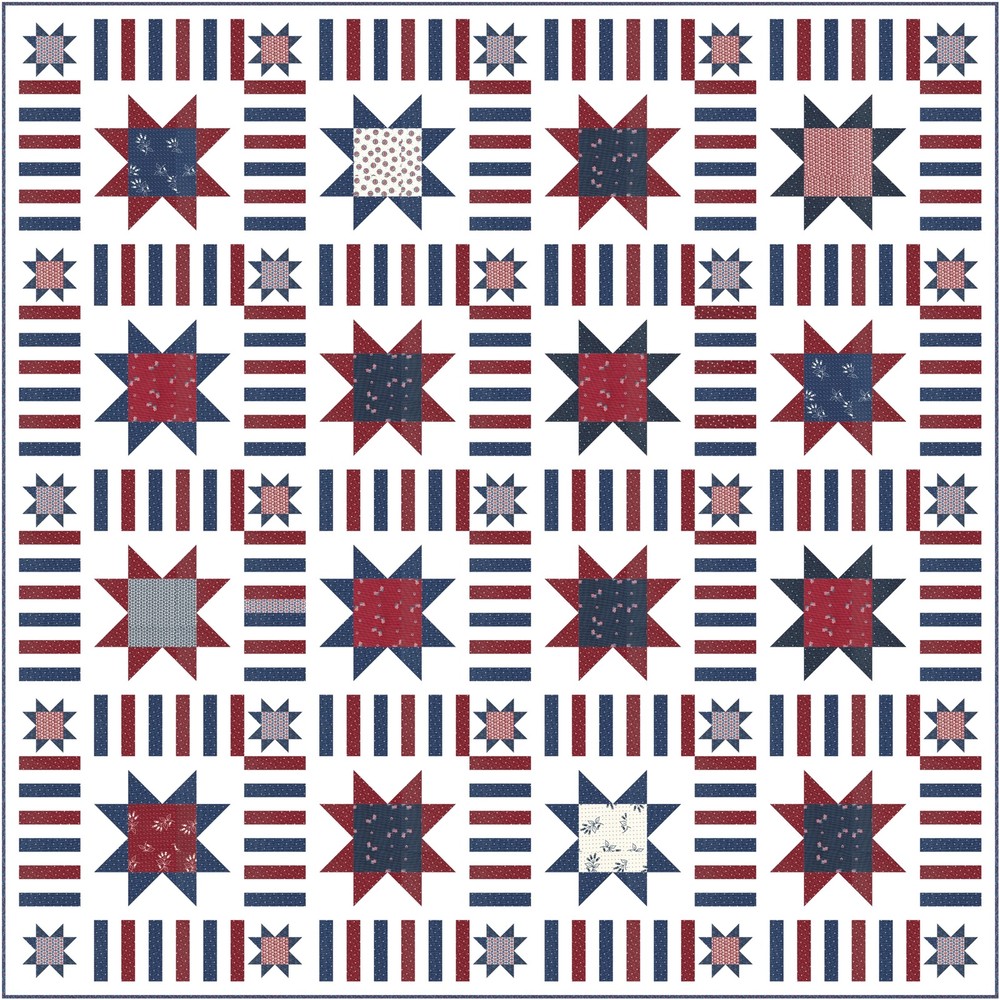 LIBERTY BELLE GATHERINGS Quilt Pattern