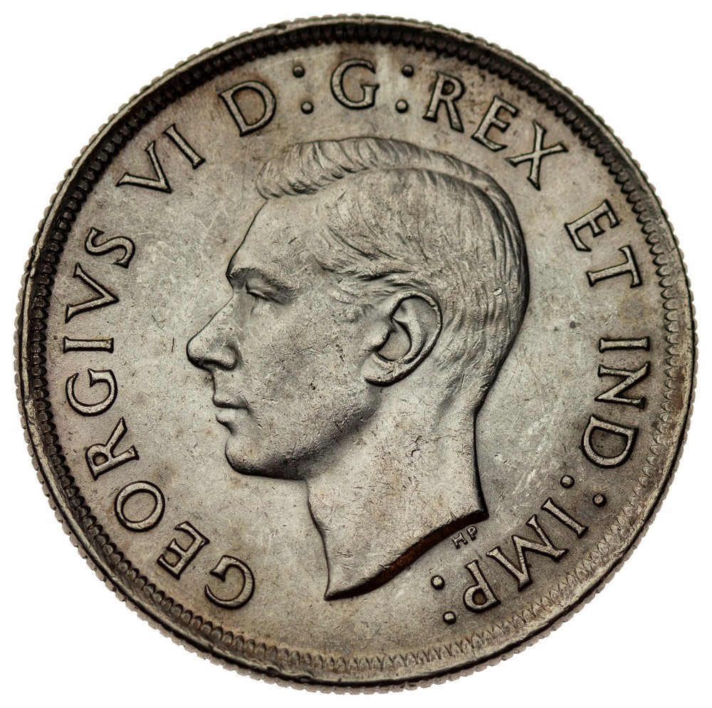 Canada - Dollar 1937 - George VI, Silver