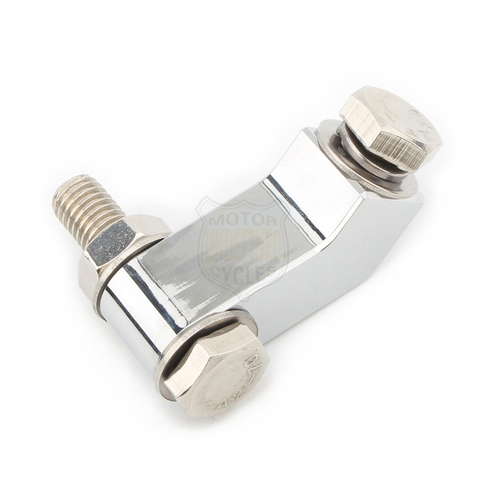 Motorcycle Headlight Mounting Block Bracket For Harley Bobber Chopper Cruiser