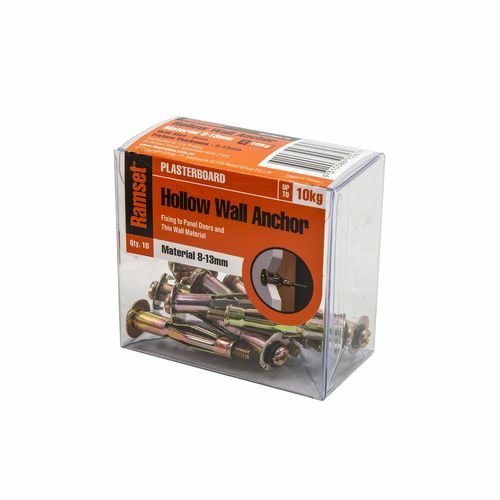 Ramset M4 x 8mm Hollow Wall Anchor - 10 Pack