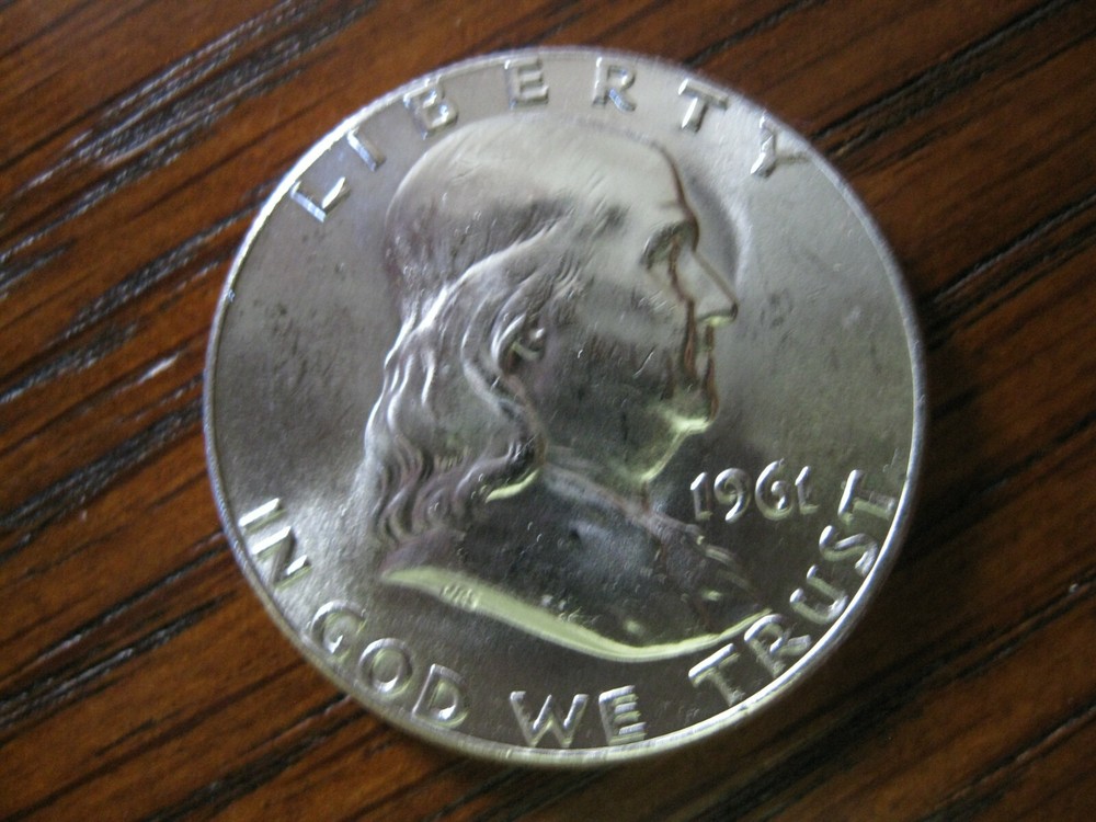 1961 Franklin Half Dollar CH/Gem BU