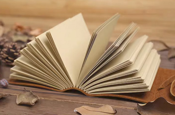 Writing notes Notebook sketchbook Diary Notepad handmade cow leather brown Q385
