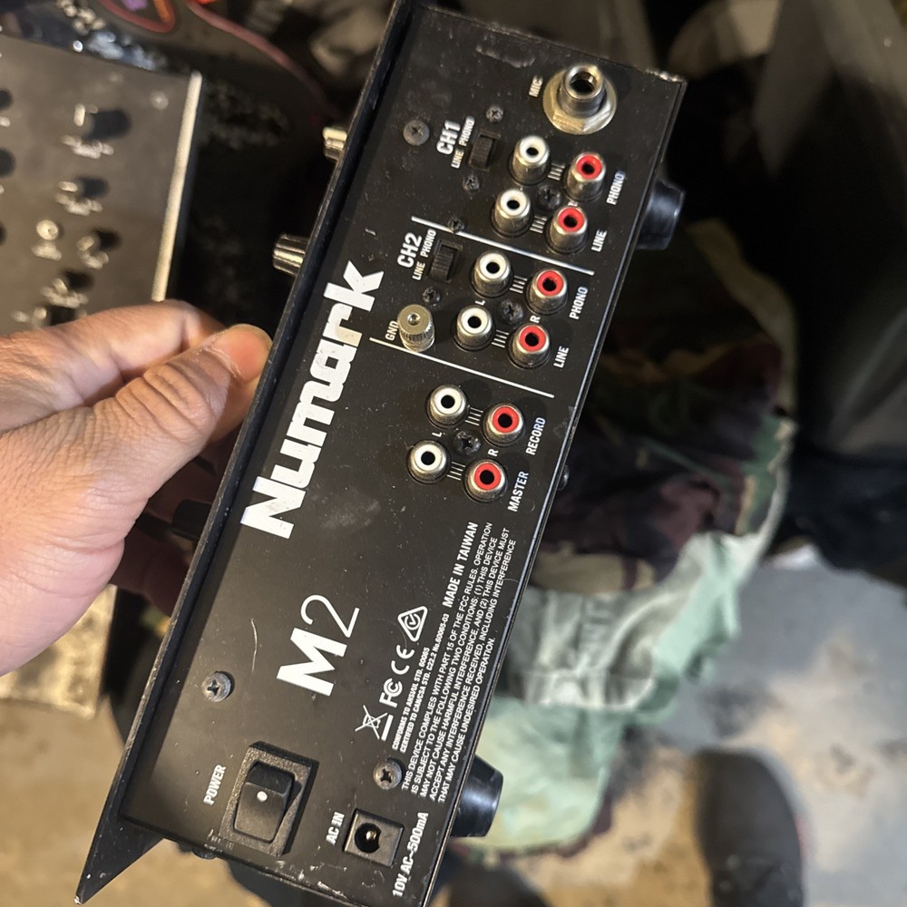 NUMARK M2 Black Performance Scratch DJ MIXER - Near Mint - Original Box