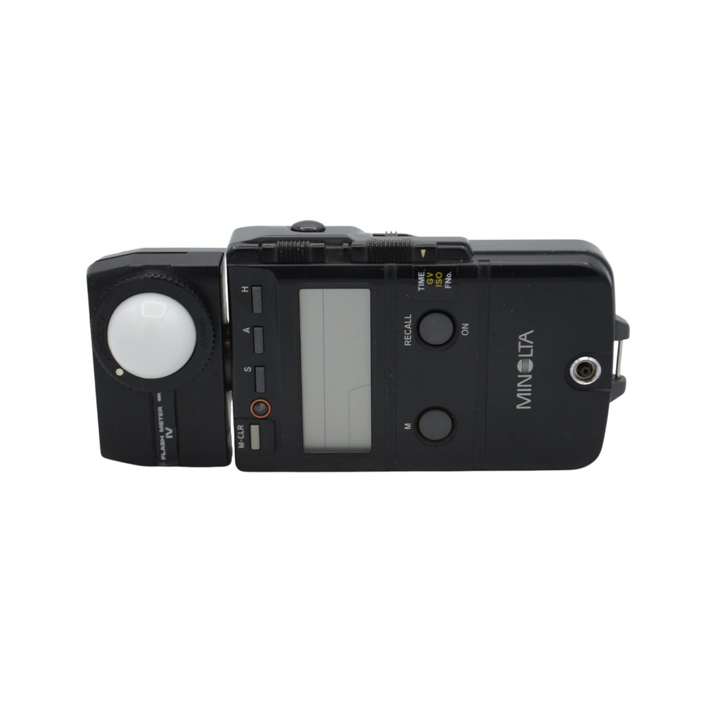 Minolta Flash Meter IV with Spherical Diffuser, Ambient/Flash (For Parts/Repair)