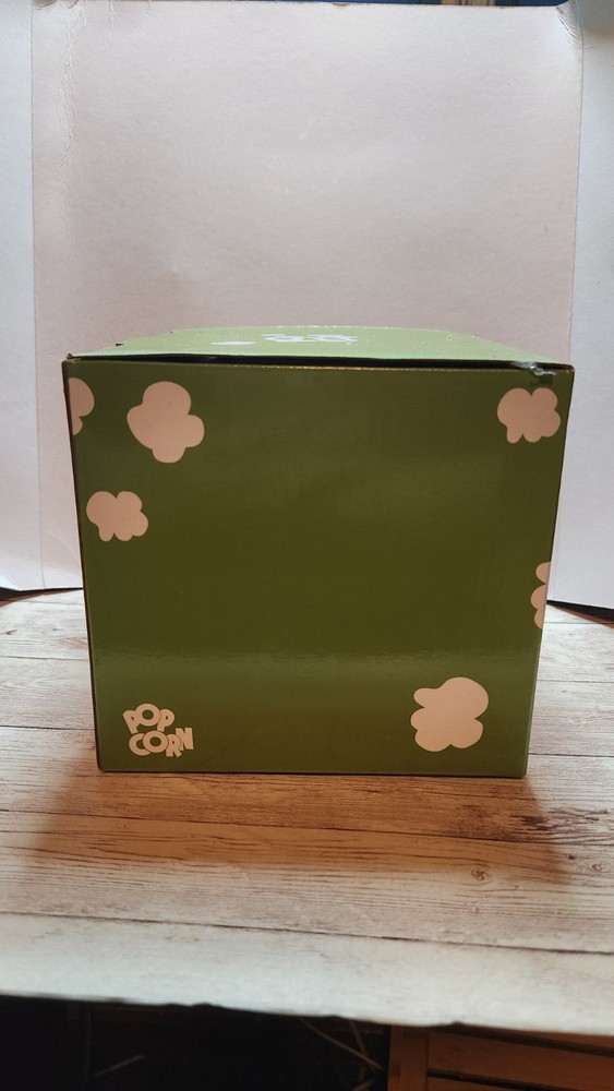 NIB EPOCA ECOLUTION POPCORN POPPER - GREEN - MICROWAVE - 1.5 QT