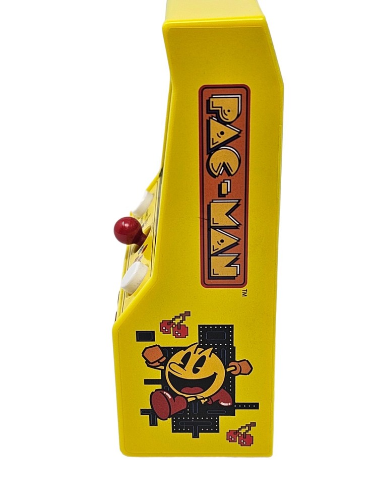 Pac-Man Mini Arcade Classic Retro Handheld Electronic Game by Basic Fun - Tested