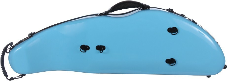 Fiberglass violin case SafeFlight 4/4 M-case Blue Light