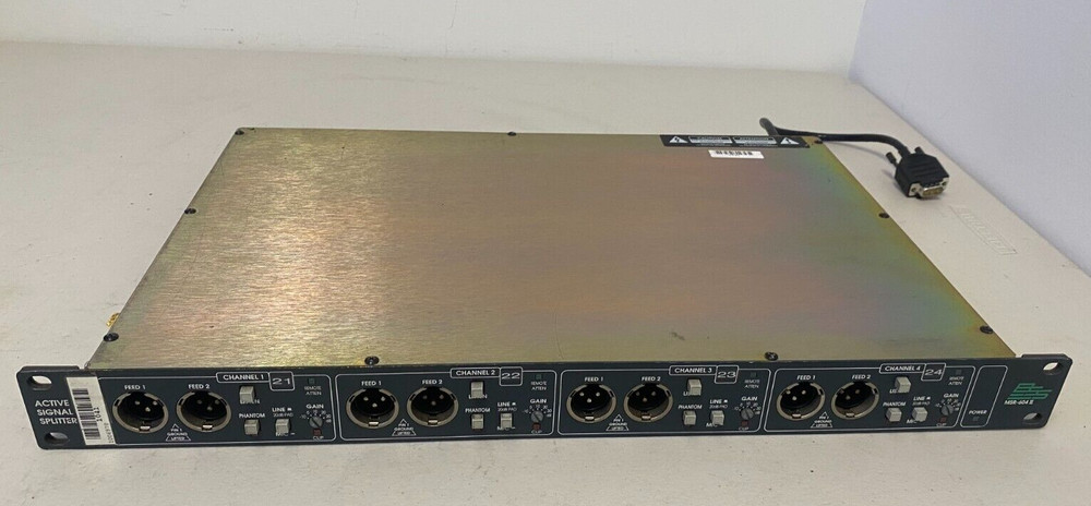 BSS MSR-604 II Active Signal Splitter